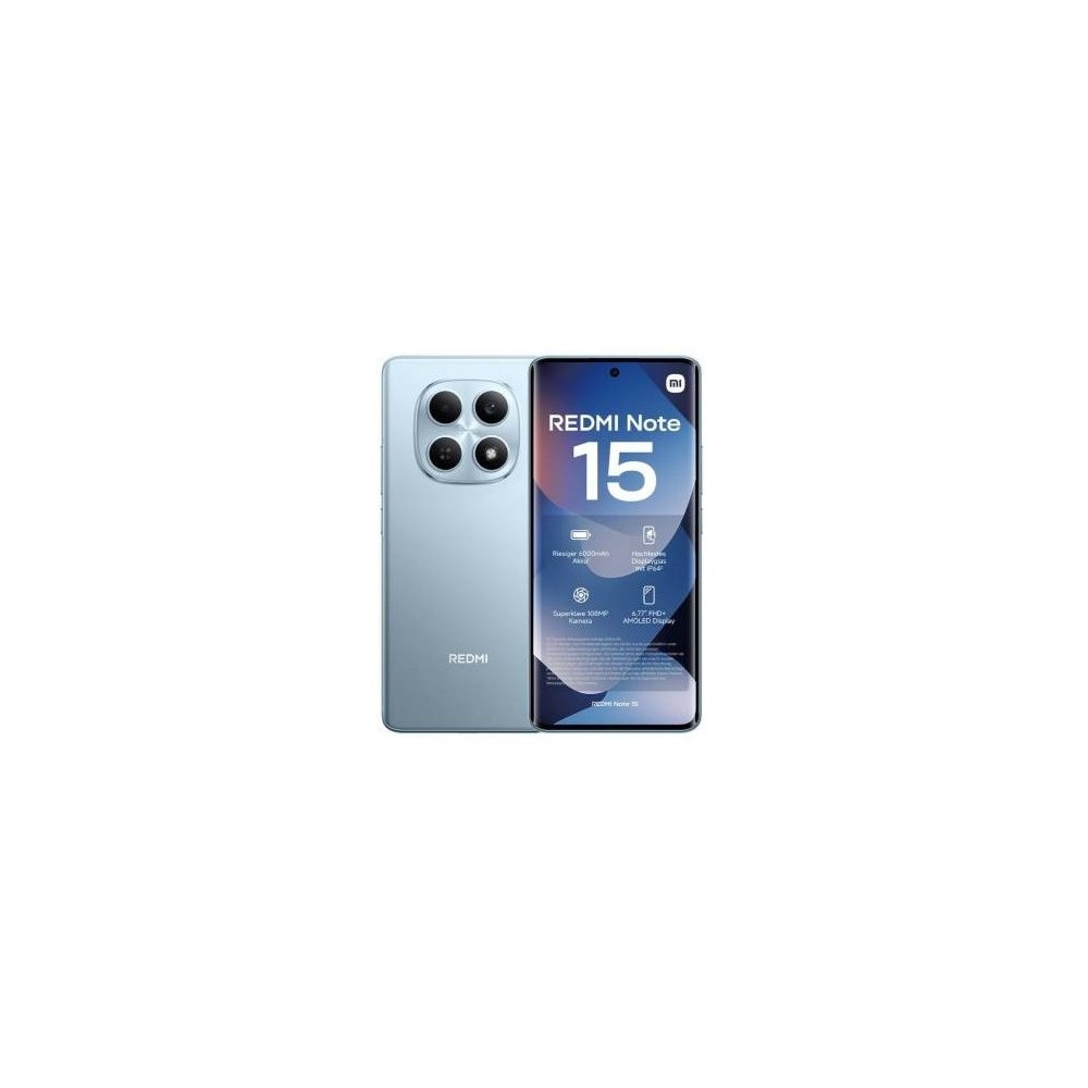 SMARTPHONE REDMI NOTE 15 - 6+128GB 4G GLACIER BLUE