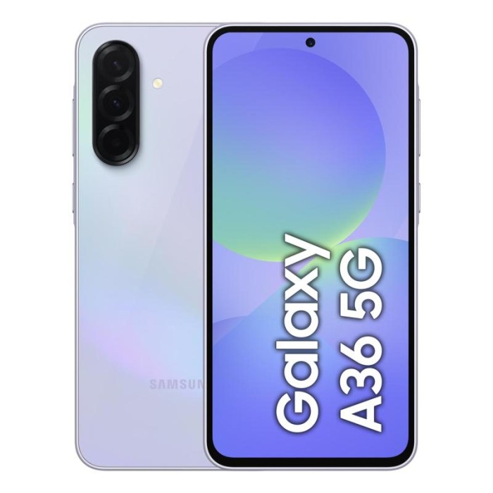 SMARTPHONE GALAXY A36 (SM-A366BLVGEUE) 8+256GB 5G AWESOME LAVENDER LAVANDA