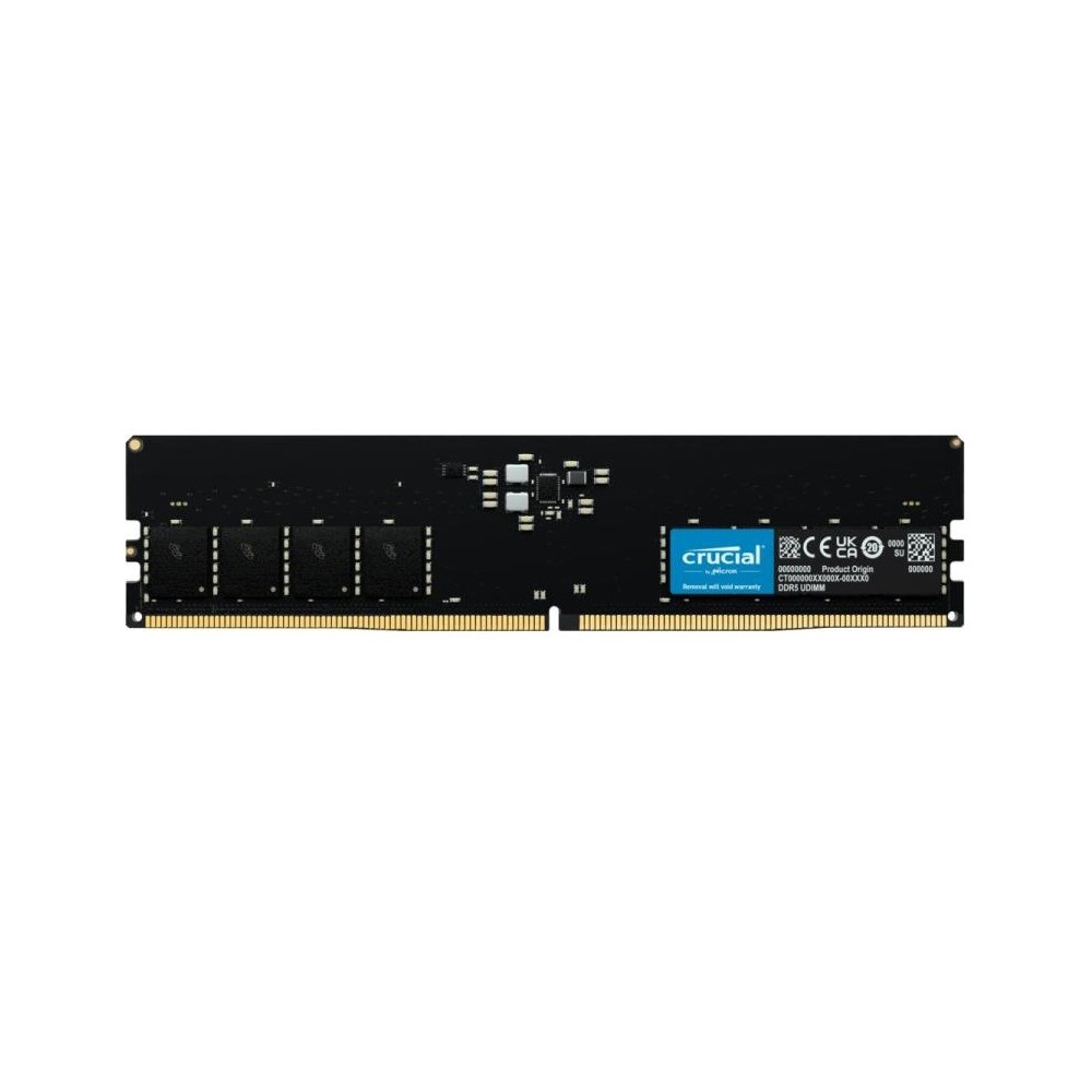 MEMORIA DDR5 16 GB PC4800 MHZ (1X16) (CT16G48C40U5)