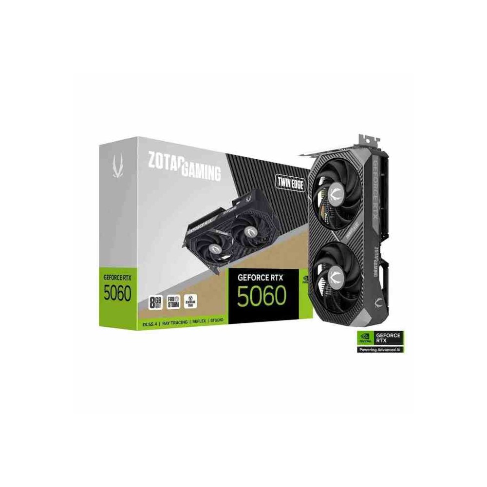 SCHEDA VIDEO GEFORCE GAMING RTX 5060 8 GB TWIN EDGE GDDR7 (ZT-B50600E-10M)