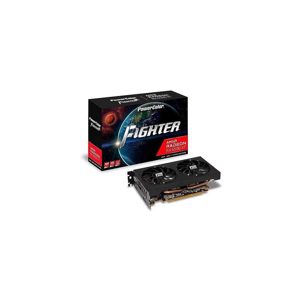 SCHEDA VIDEO RADEON RX6500 XT FIGHTER 4 GB AXRX (4GBD6-DHV3)