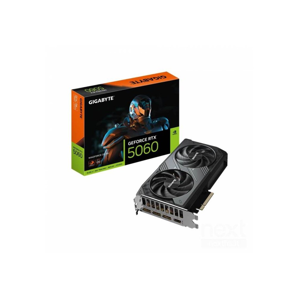 SCHEDA VIDEO GAMING GEFORCE RTX 5060 WINDFORCE OC 8GB (GV-N5060WF2OC-8GD 1.0)
