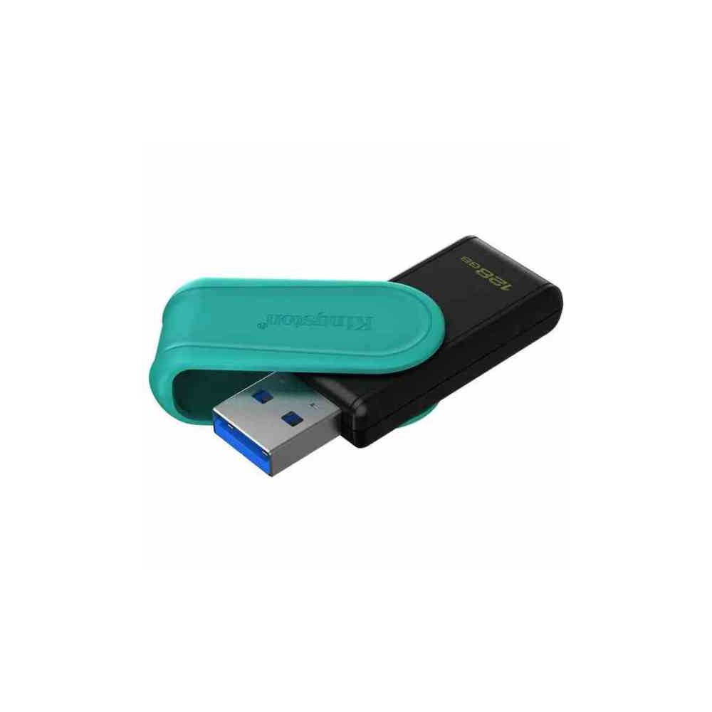 PEN DRIVE 128GB DATATRAVELER EXODIA S USB 3.2 GEN1 NERO/TURCHESE (DTXS/128GB)