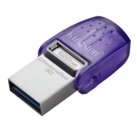 PEN DRIVE 128 GB  KINGSTON DUAL USB-A USB-C DTMICRODUO 3C DTDUO3CG3/128GB