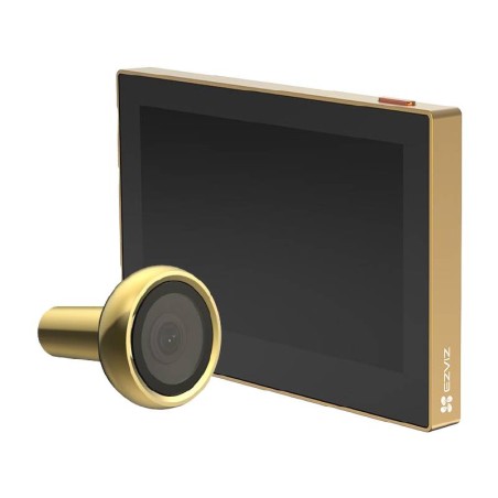 SPIONCINO SMART 2 MP - WIRELESS - DISPLAY A COLORI 4.3" - VIDEO LIVE (EZVCSHP2CH) GOLD