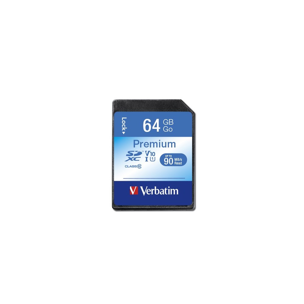 SECURE DIGITAL 64 GB PREMIUM SDXC (44244) CLASS 10
