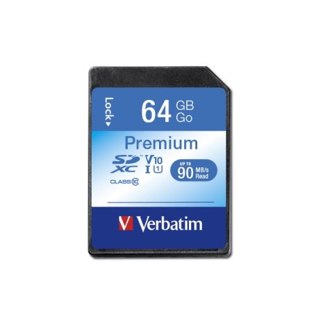 SECURE DIGITAL 64 GB PREMIUM SDXC (44244) CLASS 10