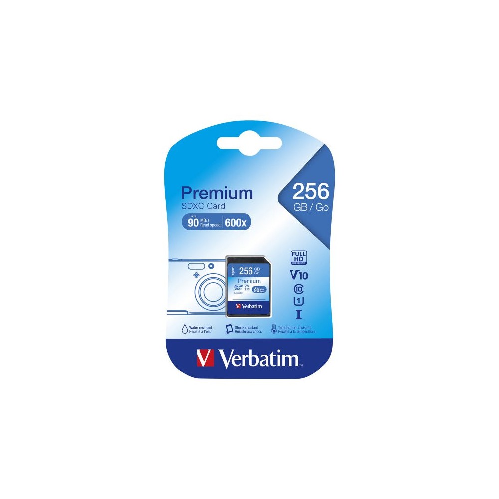 SECURE DIGITAL 256 GB PREMIUM SDXC (44026) CLASS 10