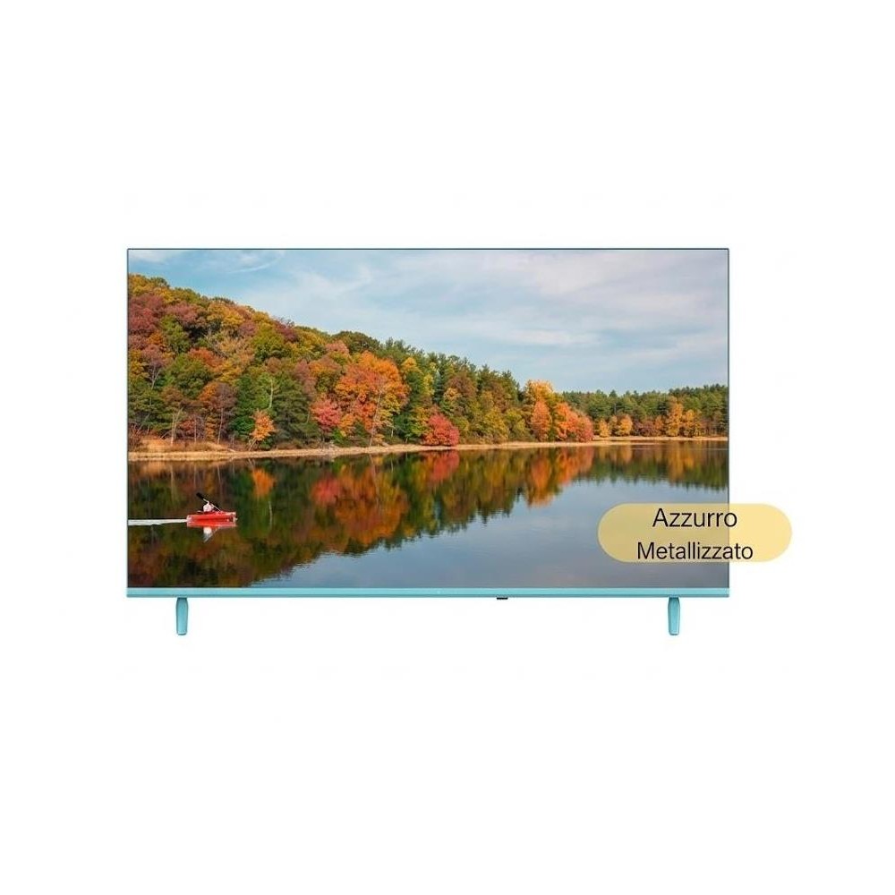TV QLED 40" ND40S408QMBL HD SMART TV VIDAA WIFI DVB-T2 AZZURRO METALLIZZATO