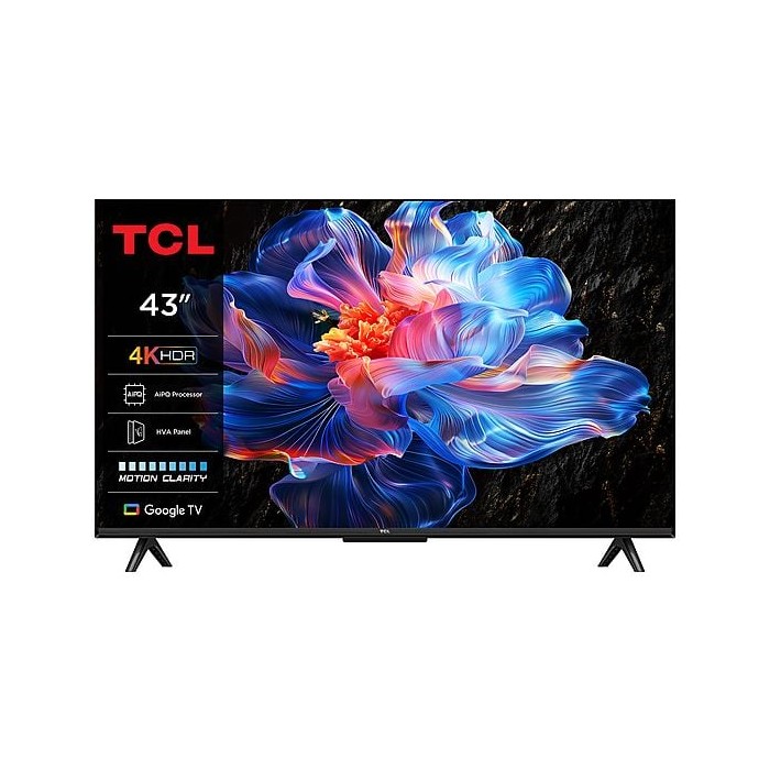 TV LED 43" 43P69K HD SMART GOOGLE TV WIFI BLUETOOTH DVB-T2 NERO