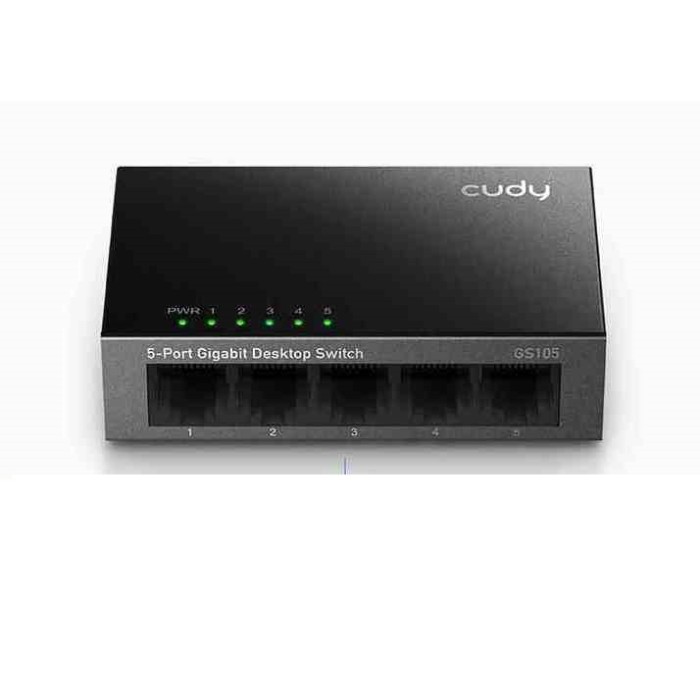 SWITCH RETE 5 PORTE 10/100/1000 (GS105)