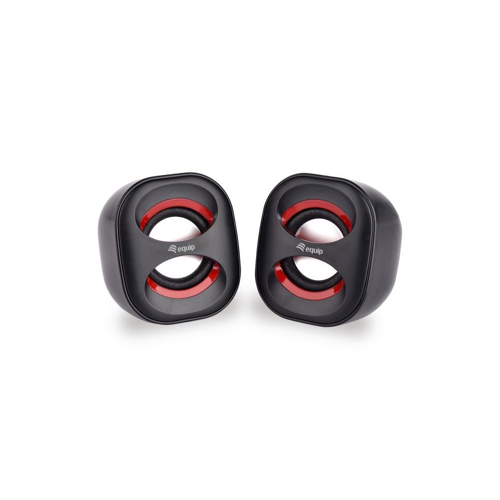 CASSE 2.0 MINI SPEAKER USB - NERO/ROSSO (245331)