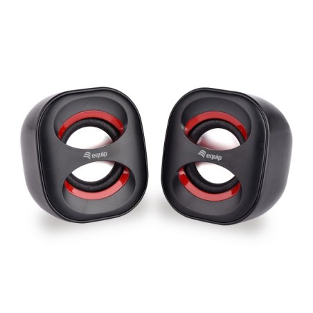 CASSE 2.0 MINI SPEAKER USB - NERO/ROSSO (245331)