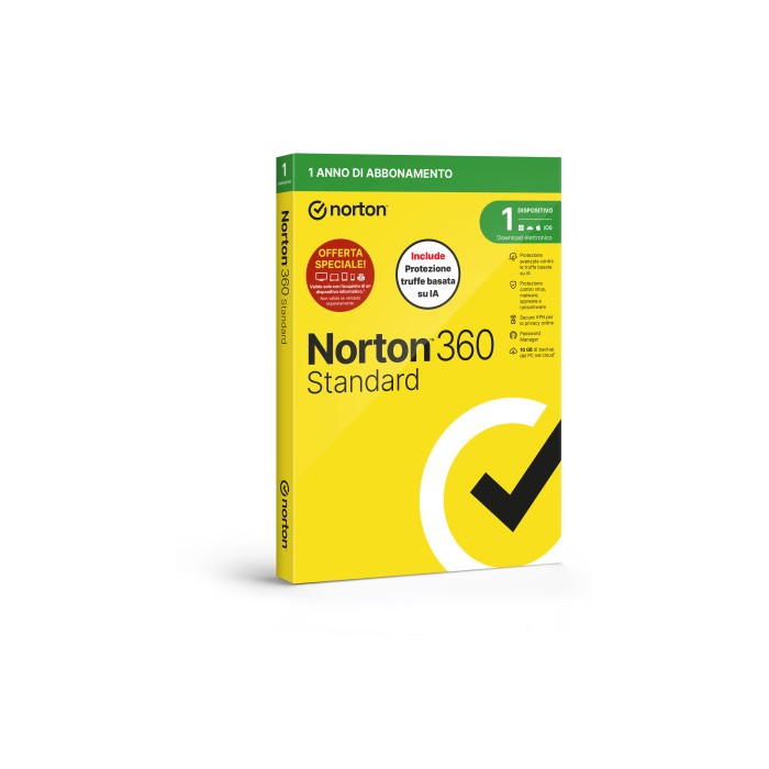 SOFTWARE ANTIVIRUS 360 STANDARD 2026 ATTACH - 1 DISPOSITIVO 10GB (21483708)