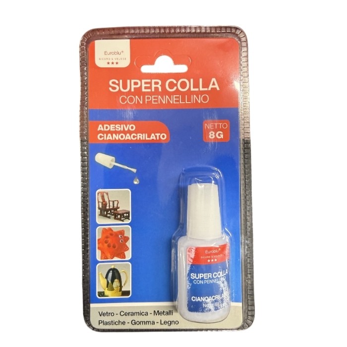 SUPER COLLA ISTANTANEA TIPO ATTACK CON PENNELLINO 8G. - 1PZ