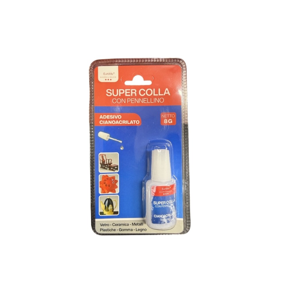 SUPER COLLA ISTANTANEA TIPO ATTACK CON PENNELLINO 8G. - 1PZ