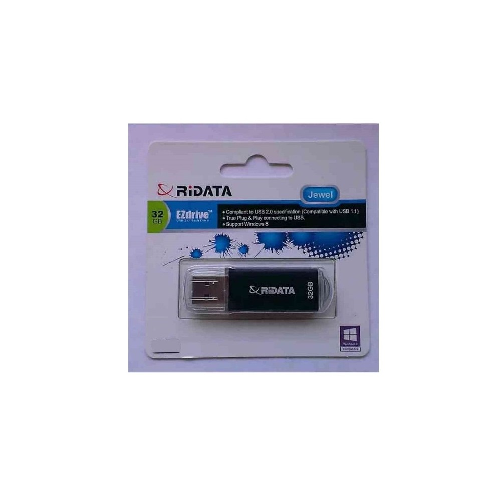 PEN DRIVE 32 GB JEWEL BLACK USB 2.0 NERO