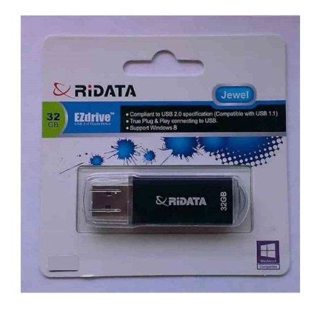 PEN DRIVE 32 GB JEWEL BLACK USB 2.0 NERO