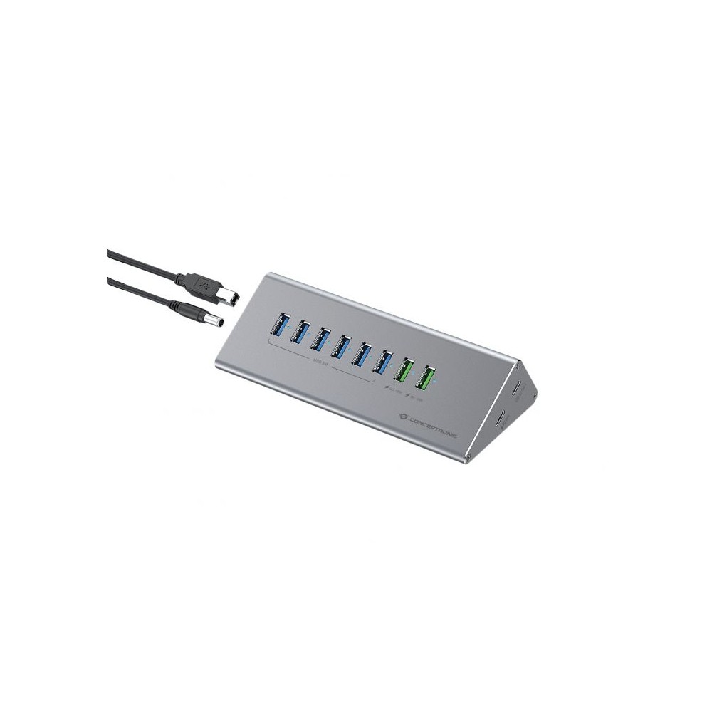 CARICATORE HUB USB 3.0 10-IN-1 60W (HUBBIES18G)