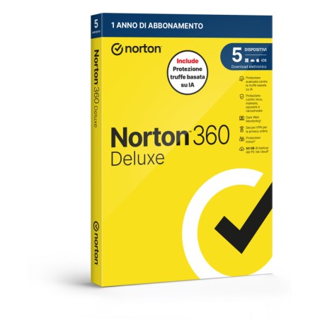 SOFTWARE ANTIVIRUS 360 DELUXE 2026 ATTACH - 5 DISPOSITIVI 50GB (21483704)