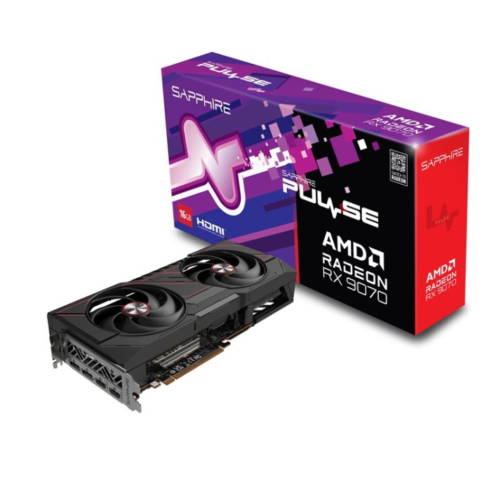 SCHEDA VIDEO RADEON RX9070 PULSE GAMING 16 GB (11349-03-20G)