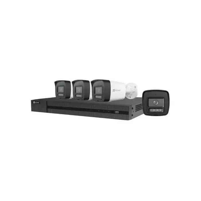 KIT VIDEOSORVEGLIANZA CS-BW3844 SMART HOME SECURITY - 1 NVR X5S 8CH + 4 TELECAMERE H3C 2K