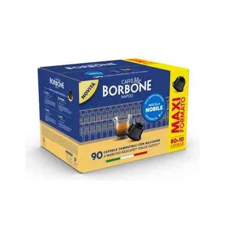 CAPSULE MONODOSE DI CAFFE' MISCELA BLU COMPATIBILI DOLCE GUSTO - 90PZ