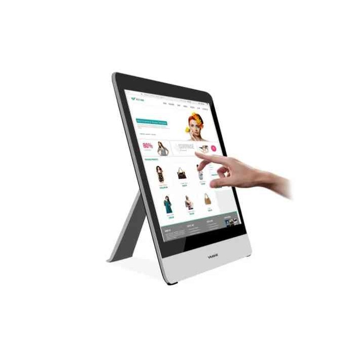 PC LCD 21.5" ALL IN ONE FLORENCE I3-12100 8/256 TOUCH WINDOWS 11 PRO GRIGIO (AY21517)