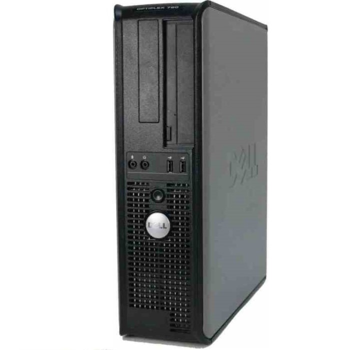 PC OPTIPLEX 780 DT INTEL DUAL CORE 8GB 128GB SSD WINDOWS COA - RICONDIZIONATO - GAR. 6 MESI
