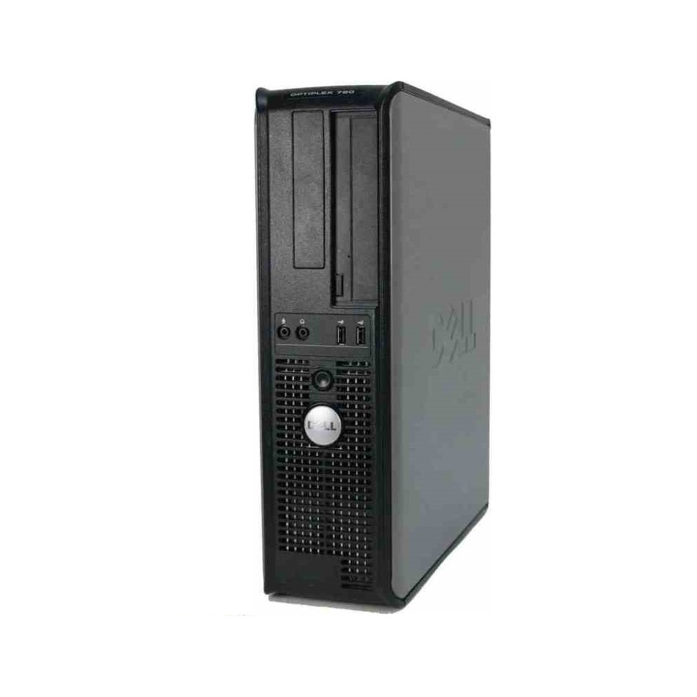 PC OPTIPLEX 780 DT INTEL DUAL CORE 8GB 128GB SSD WINDOWS COA - RICONDIZIONATO - GAR. 6 MESI