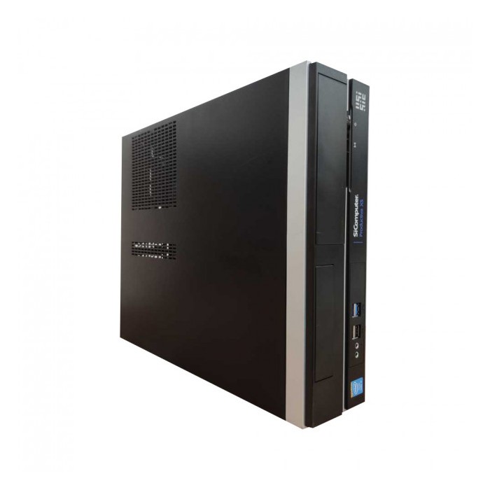 PC PRODUCTIVA SFF INTEL CORE I3-2 GEN 8GB 128GB SSD + 500GB HDD WINDOWS COA - RICONDIZIONATO - GAR. 6 MESI