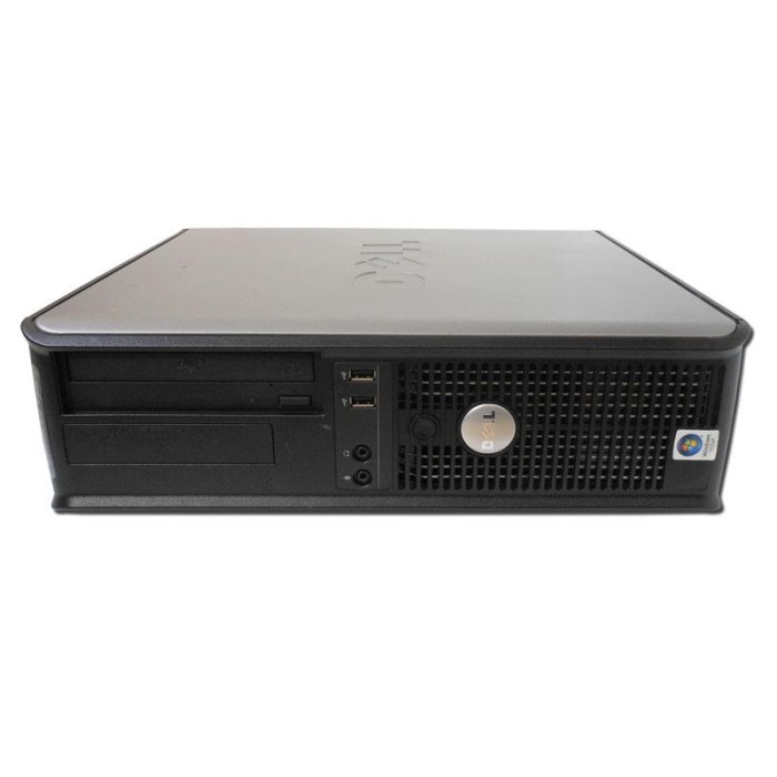 PC OPTIPLEX 760 DT INTEL CORE2DUO 4GB 128GB SSD WINDOWS COA - RICONDIZIONATO - GAR. 6 MESI