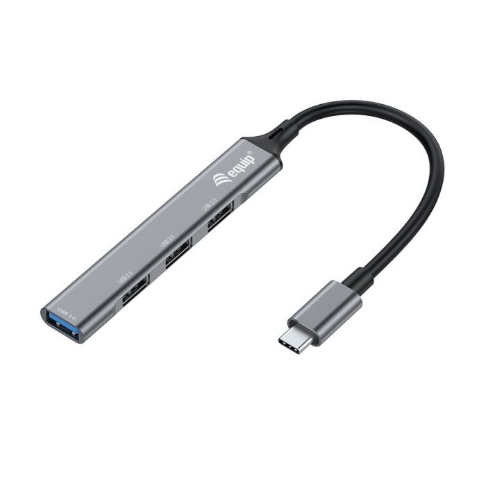 HUB USB 3.2 GEN 1/2.0 A 4 PORTE - USB-C (128961)
