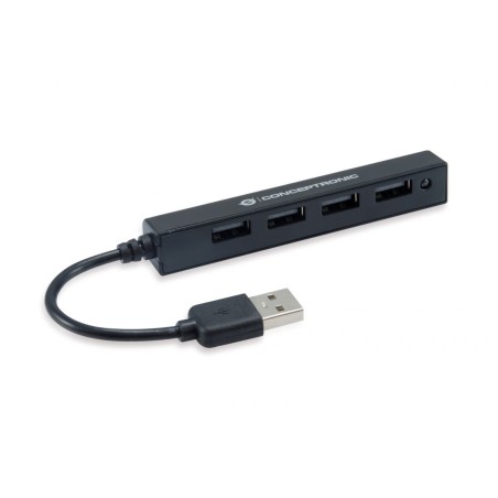 HUB USB 2.0 A 4 PORTE (HUBBIES05B)