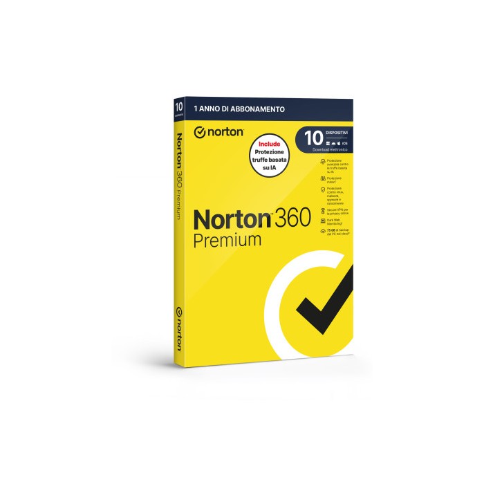 SOFTWARE ANTIVIRUS PREMIUM BOX 360 2026 ANTITRUFFA - 10 DISPOSITIVI 75GB (FC-21483661)