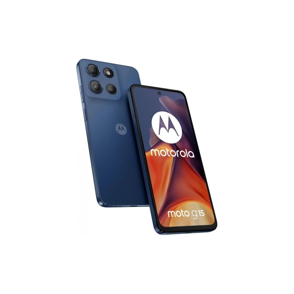 SMARTPHONE MOTO G15 4G 8+128GB GLACIER BLUE 256GB DUAL SIM BRAND OPERATORE