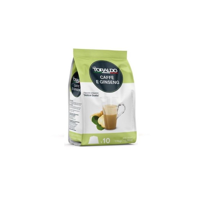 CAPSULE CAFFE' / GINSENG COMPATIBILE DOLCE GUSTO 10 PZ (107193)