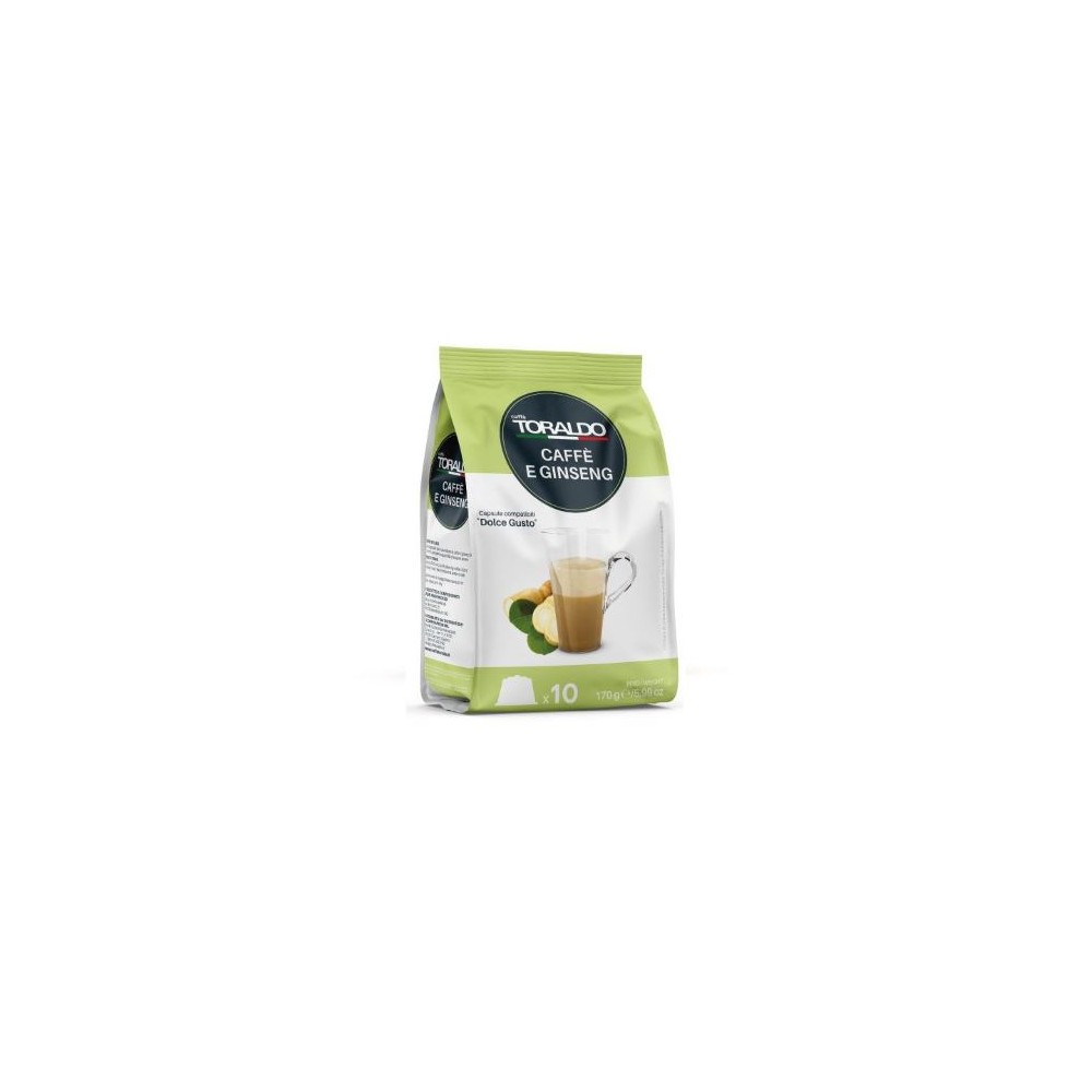 CAPSULE CAFFE' / GINSENG COMPATIBILE DOLCE GUSTO 10 PZ (107193)