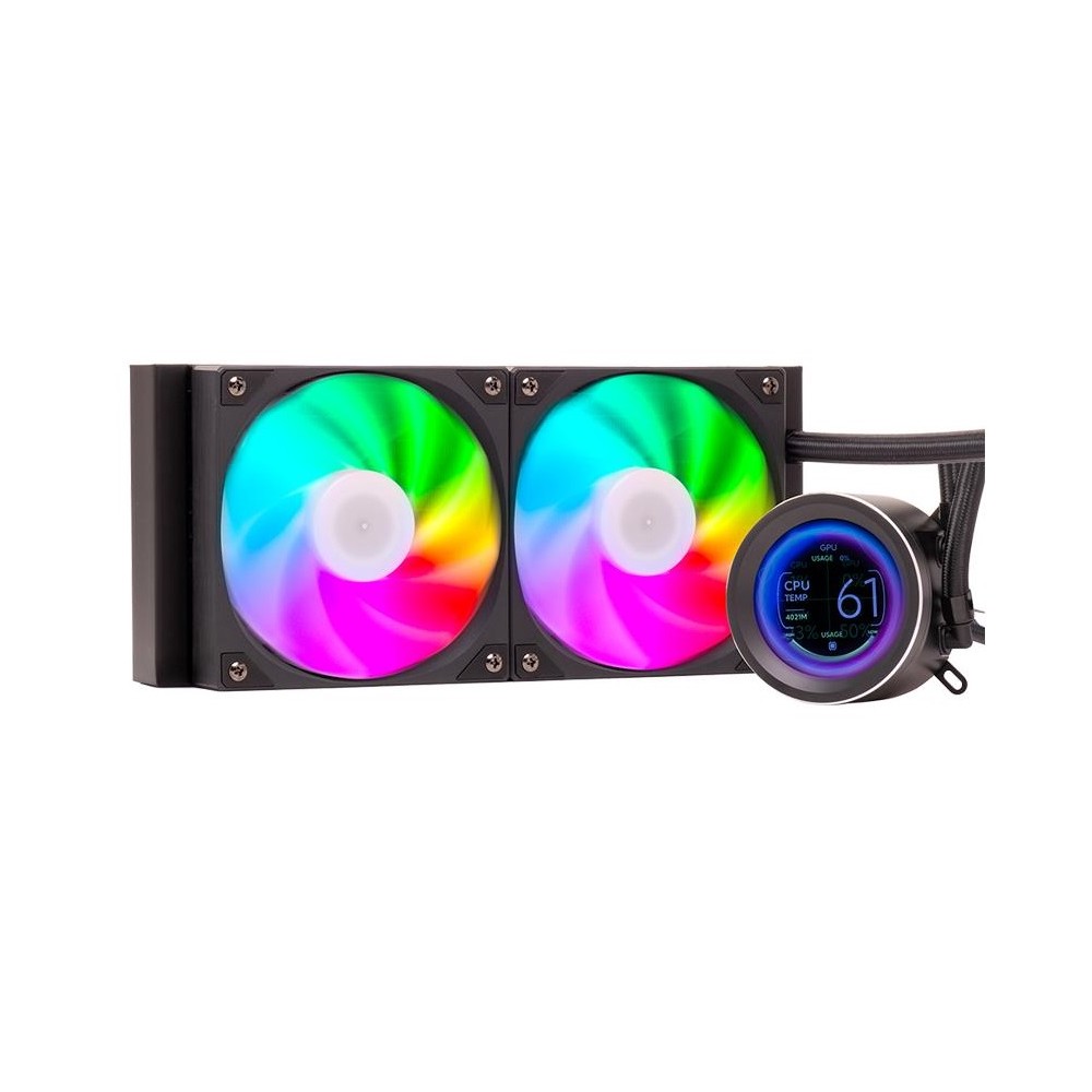 VENTOLA DISSIPATORE A LIQUIDO ARCTIC SPHERE LCD 240 - 240MM (ITLCASL240) UNIVERSALE