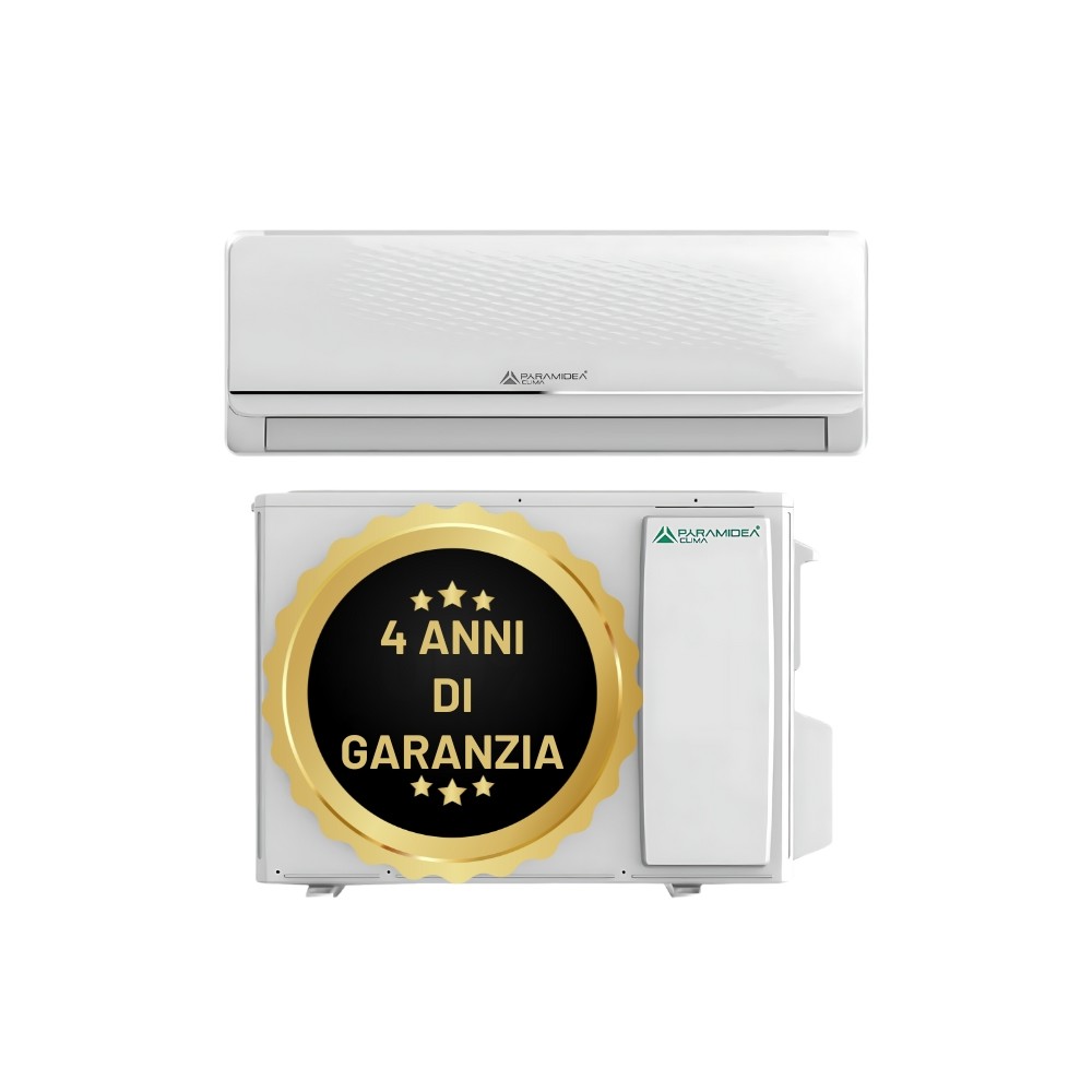 CLIMATIZZATORE WIFI AC212UI + AC212UE - UNITA' INTERNA + ESTERNA - 12000 BTU - INVERTER - POMPA DI CALORE - GARANZIA 4 ANNI