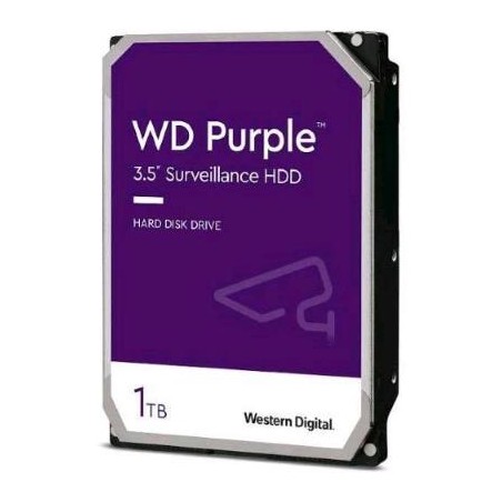 HARD DISK PURPLE 1 TB SATA 3 3.5" (WD11PURZ)