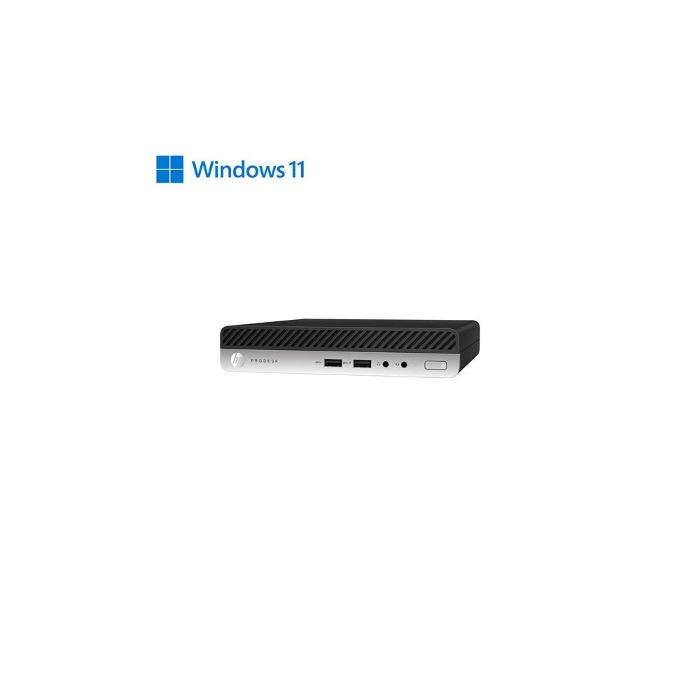 PC HP 400 G4 MINI PC INTEL CORE I5-8 GEN 8GB 256GB SSD WINDOWS 11 PRO - RICONDIZIONATO -