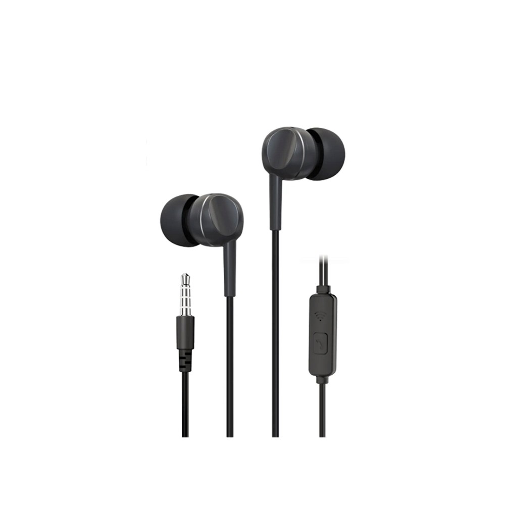 AURICOLARI JACK 3.5MM (EP 6177) PER SMARTPHONE - NERO