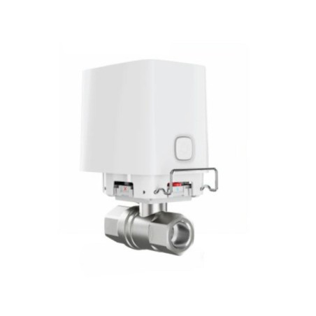 VALVOLA PER L'INTERRUZIONE DELL'ACQUA WATERSTOP WIRELESS 868MHZ - CONTROLLO DA REMOTO - BIANCO (52267)