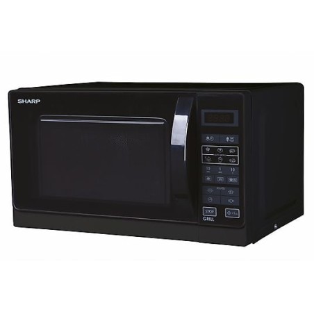 FORNO ELETTRICO MICROONDE R-642BKW 20LT. CON GRILL - NERO