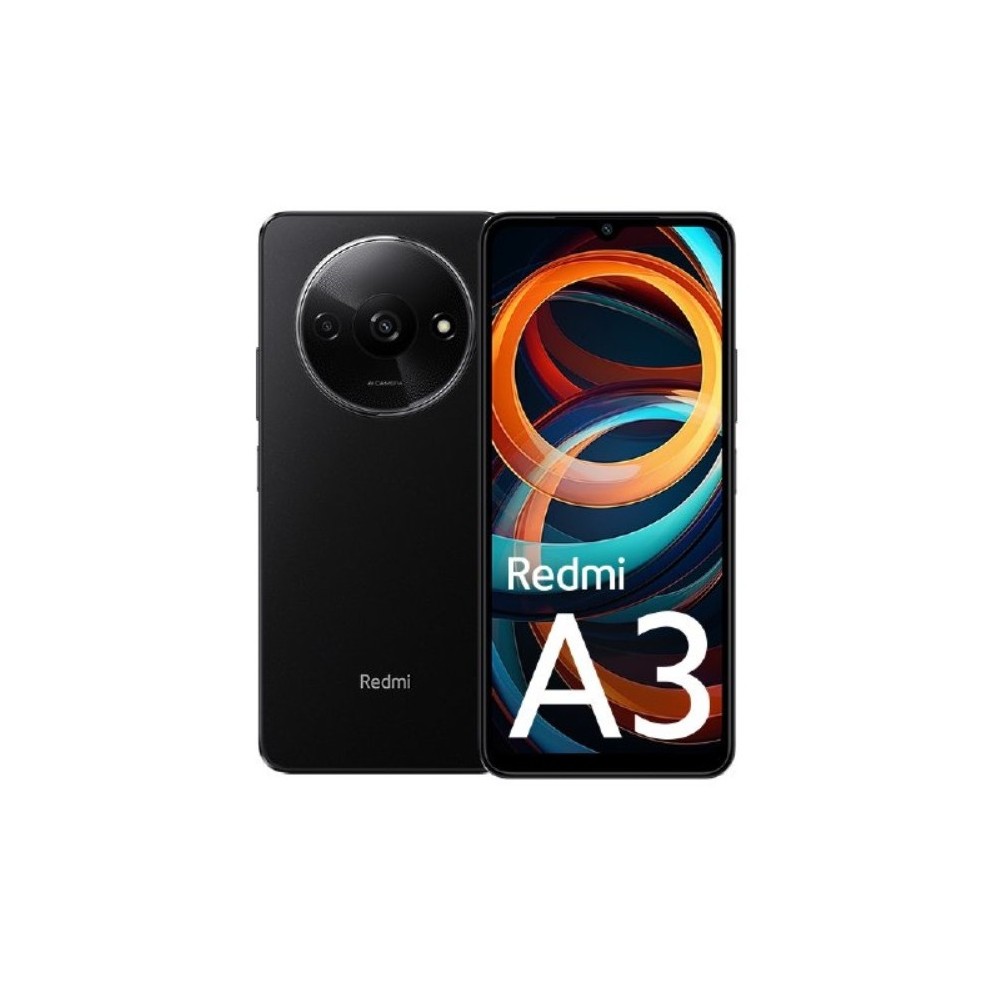 SMARTPHONE REDMI A3 3+64GB MIDNIGHT BLACK NERO