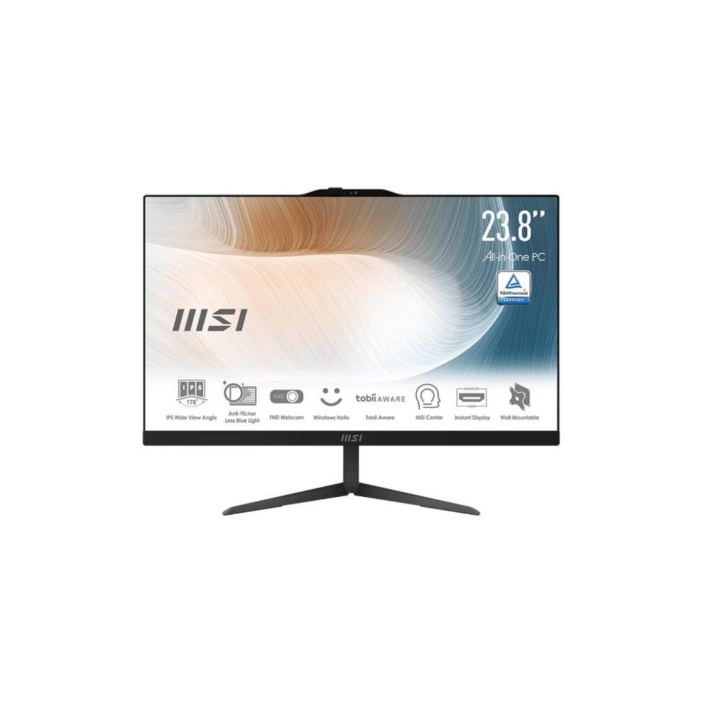 PC LCD 23.8" AIO PRO AP242 TP 12M-2213EUT (9S6AE0711-2213) INTEL PENTIUM TOUCH WINDOWS 11 PRO NERO
