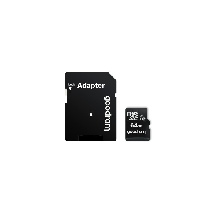 TRANS FLASH MICRO SDXC 64 GB CLASS 10 CON ADATTATORE (M1AA-0640R12)