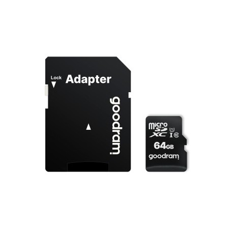 TRANS FLASH MICRO SDXC 64 GB CLASS 10 CON ADATTATORE (M1AA-0640R12)