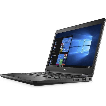 NOTEBOOK LATITUDE 5480 14" INTEL CORE I5-6200U 8GB 256GB SSD WINDOWS COA - RICONDIZIONATO - GAR. 6 MESI